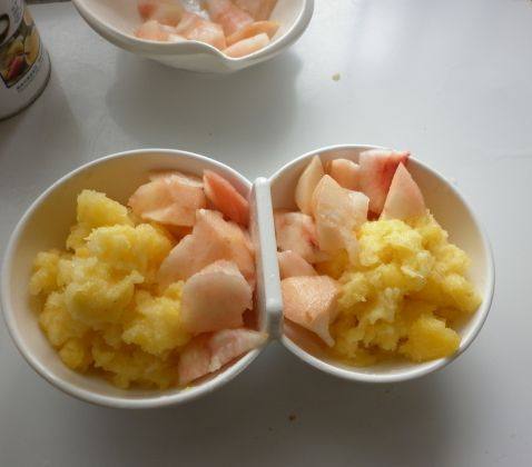 菠萝水果冰步骤8