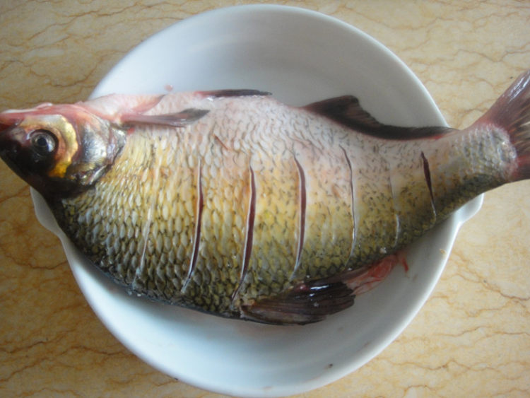 重庆烤鱼步骤1