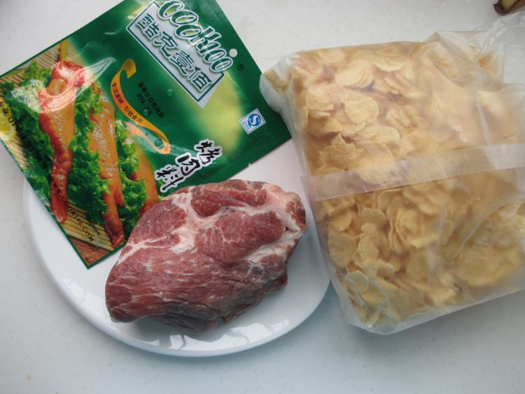 脆炸梅花肉步骤1
