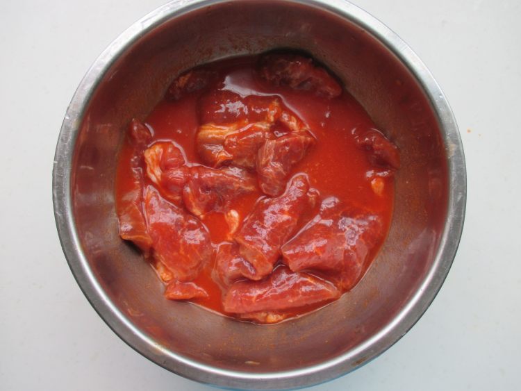 脆炸梅花肉步骤4