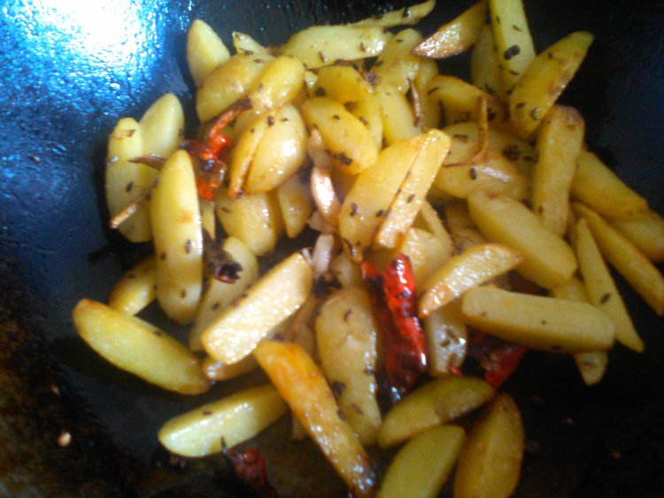 孜香土豆步骤11