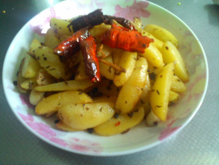 孜香土豆步骤12