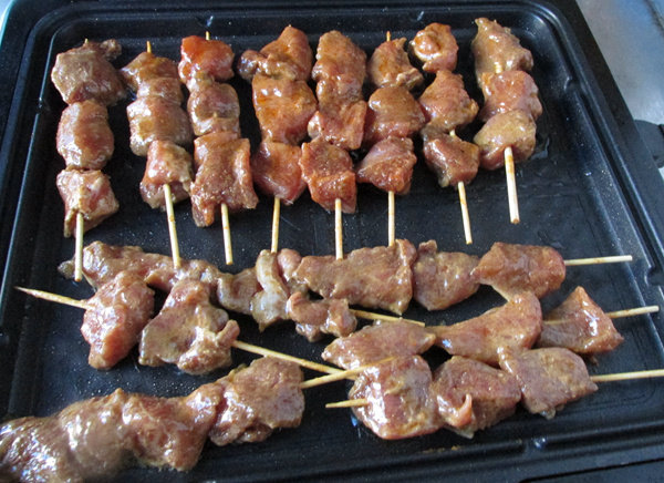 孜然羊肉串步骤8