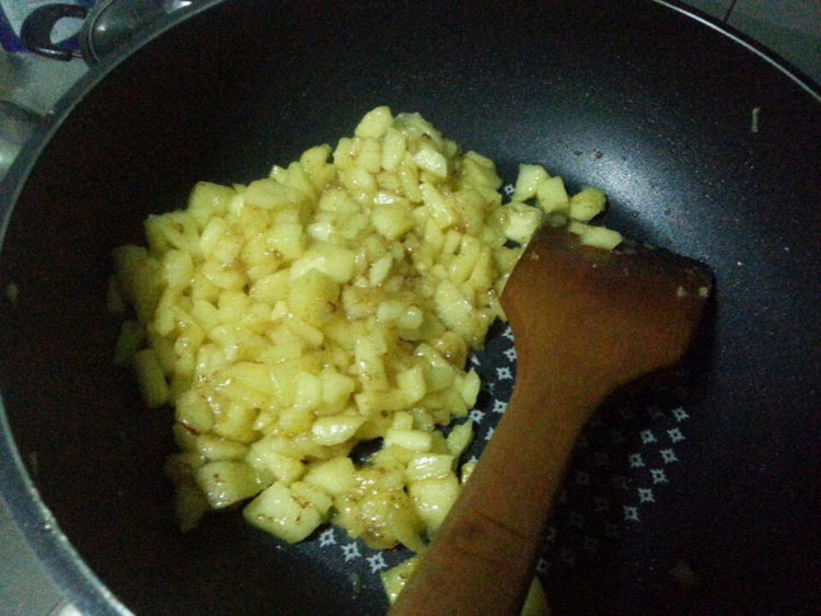 飞饼版苹果派步骤6