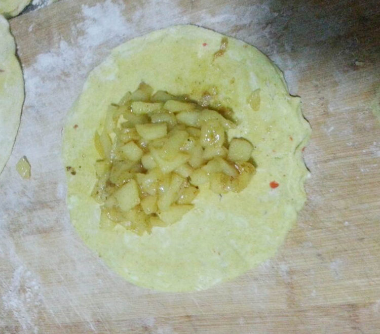 飞饼版苹果派步骤8