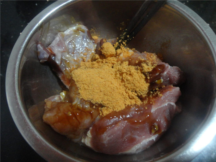 【儿童美食】奥尔良叉步骤2