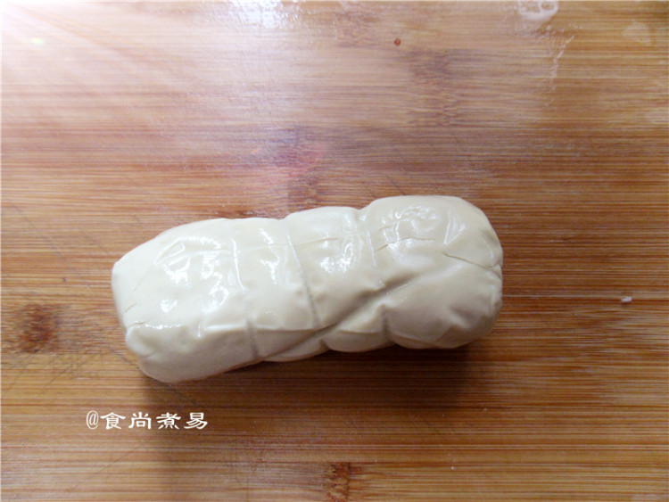 【手工美食】鱿鱼素鸡步骤4