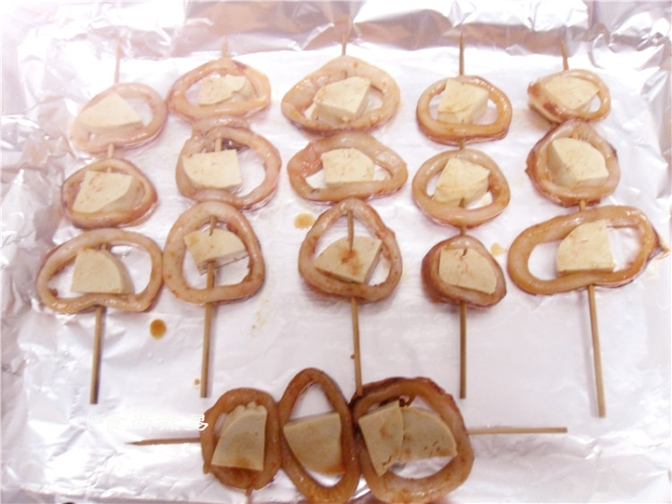 【手工美食】鱿鱼素鸡步骤9