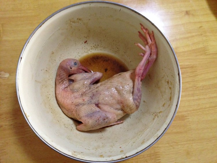 【手工美食】烤乳鸽步骤2