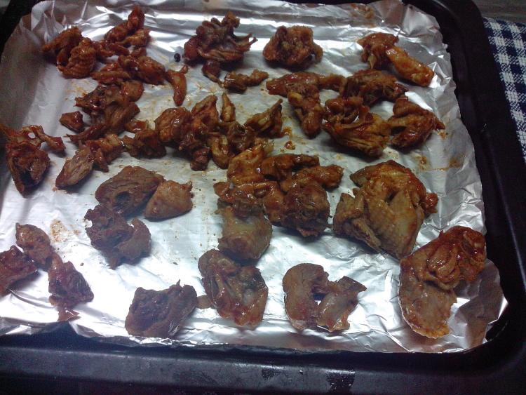 烤鸡肉步骤8