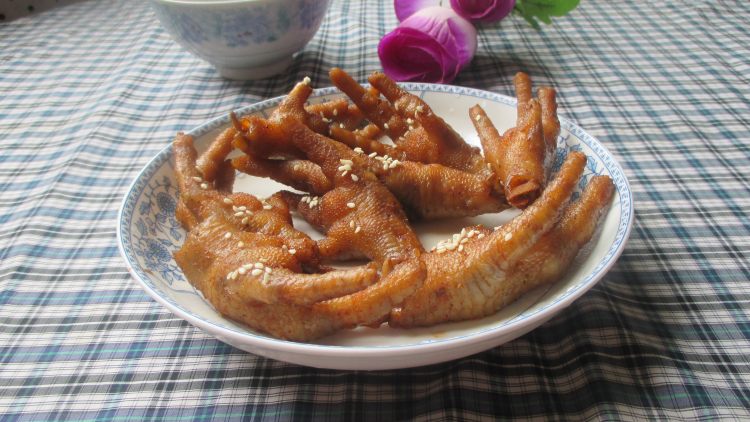 烤鸡脚步骤15