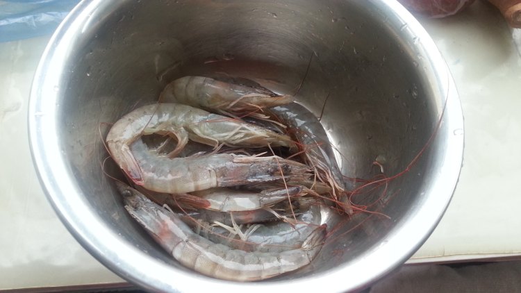 黑椒烤虾步骤2