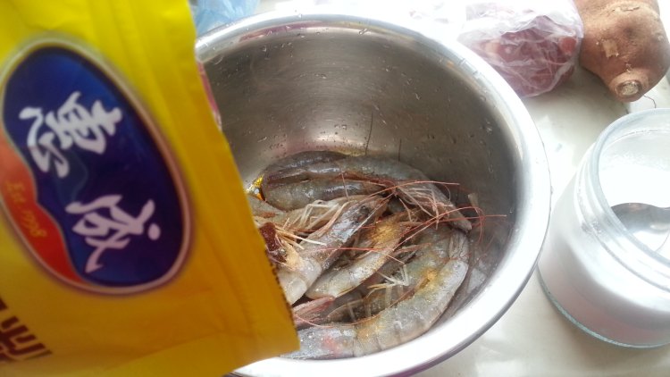 黑椒烤虾步骤8