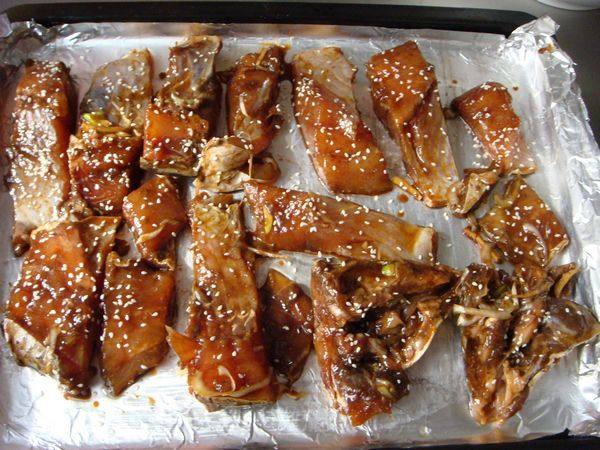 芝香孜然烤鱼步骤7