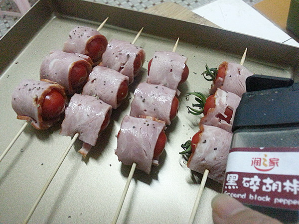 培根番茄卷步骤6