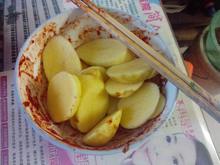 烤土豆片步骤2