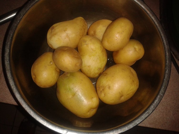 烤土豆片步骤1