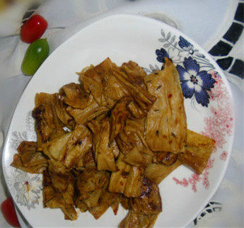 烧烤豆皮步骤6