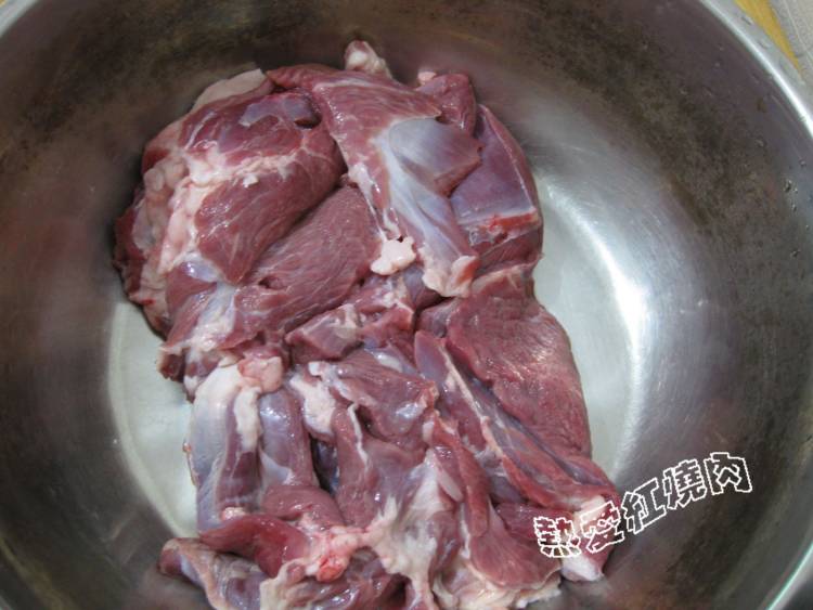 电饼铛版羊肉串步骤1