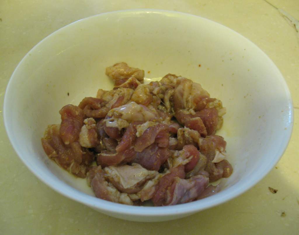 烤牛肉串步骤1