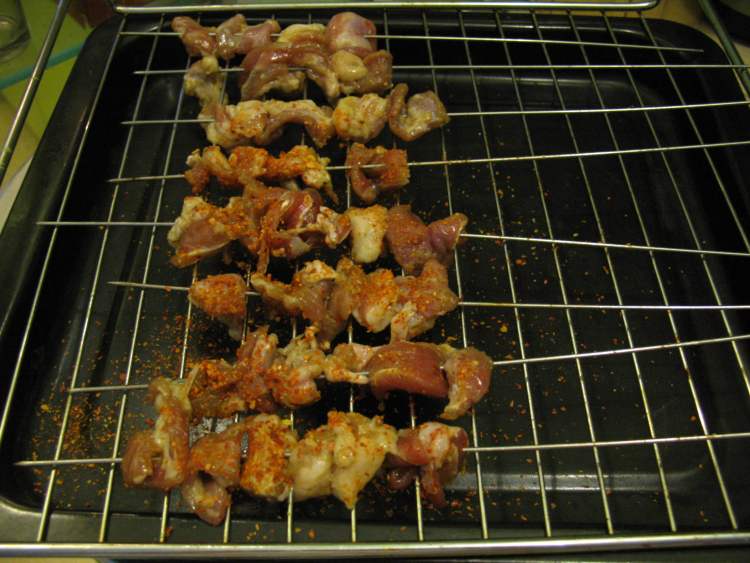 烤牛肉串步骤8