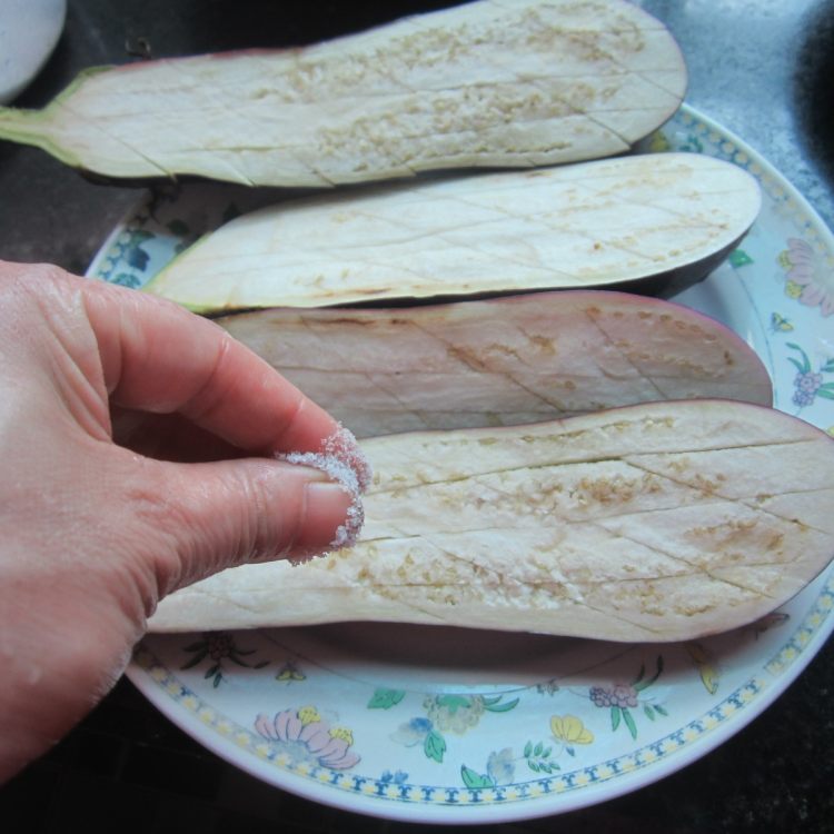 烤箱烤茄子步骤4