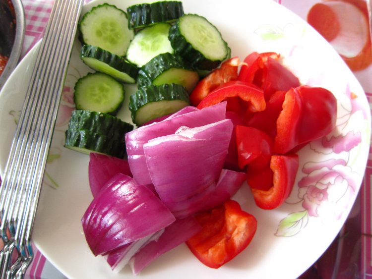 蔬菜肉串步骤2