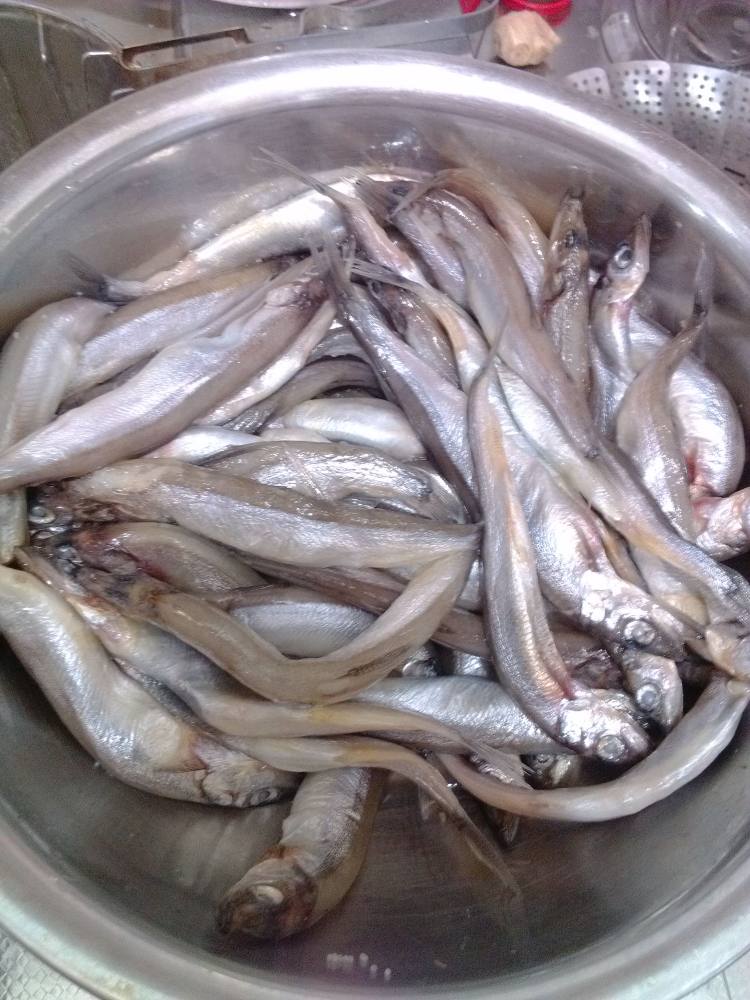 香烤多春鱼步骤1