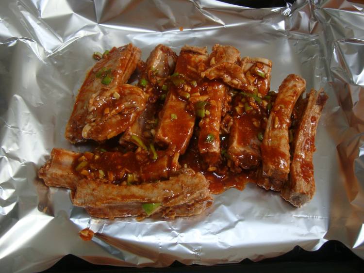 香辣烤排骨步骤9