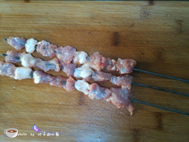 家庭烤羊肉串步骤7