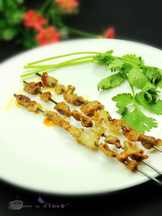 家庭烤羊肉串步骤9