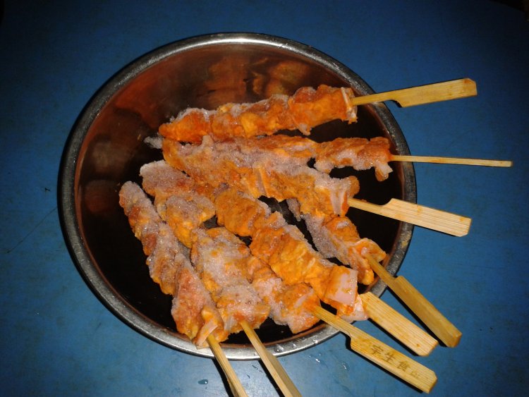 烤骨肉相连串步骤1