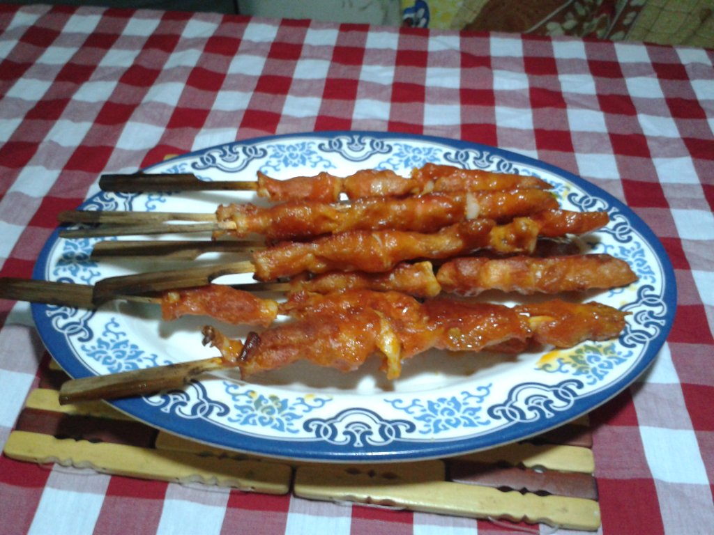 烤骨肉相连串步骤8