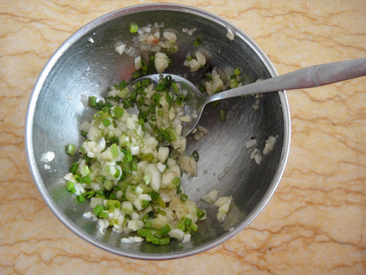 蒜泥肉末烤茄子步骤5