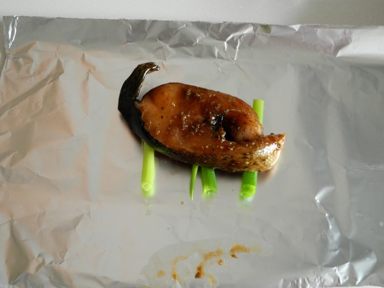 酱烤三文鱼步骤5