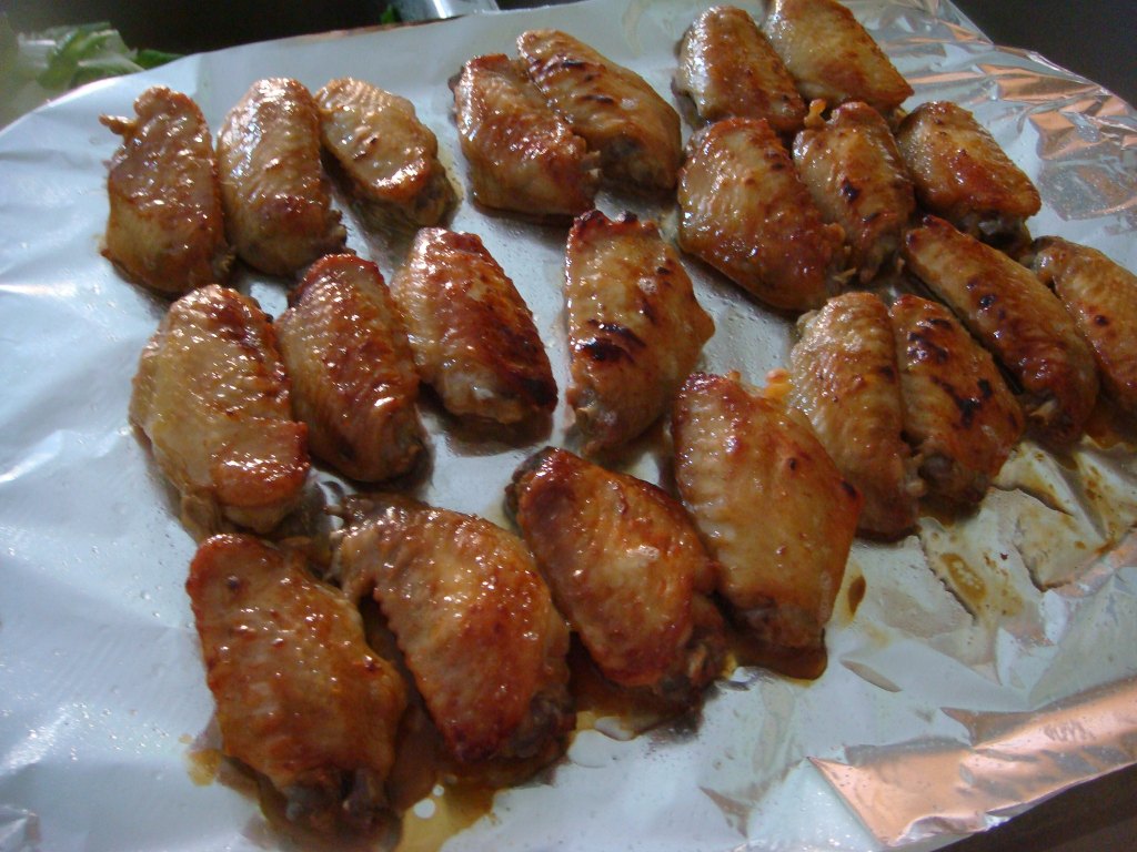 自制酱料烤鸡翅步骤8