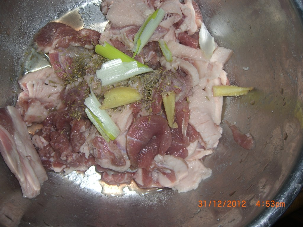 锡纸烤羊肉步骤3