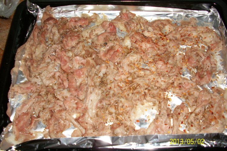 烤羊肉片步骤5