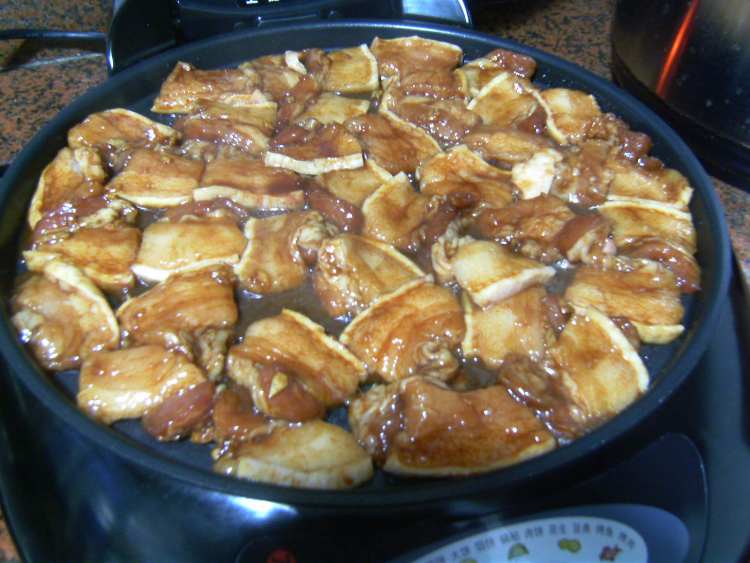 电饼铛烤肉步骤9