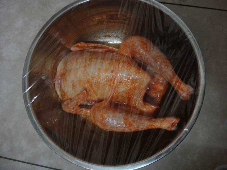 奥尔良烤鸡步骤5