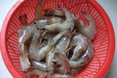 串烤虾步骤1