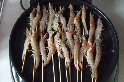 串烤虾步骤7