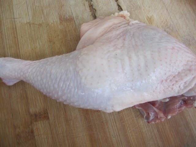 电饼铛烤鸡腿步骤1