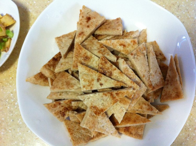 烧烤豆腐干——电饼铛步骤1