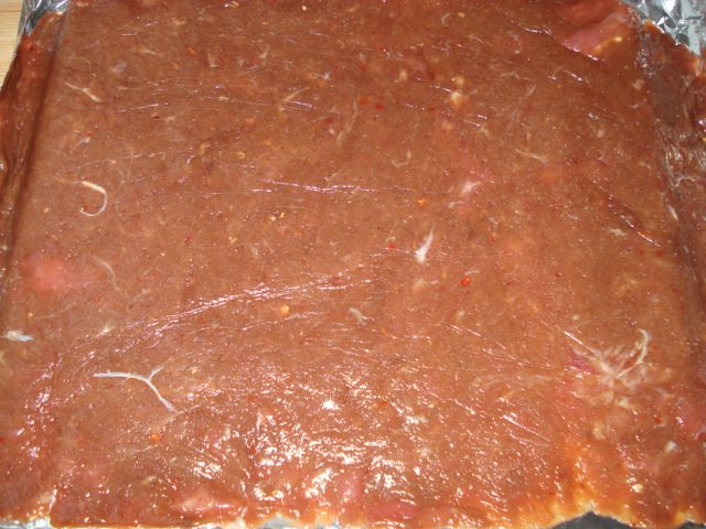 黑椒猪肉脯步骤6
