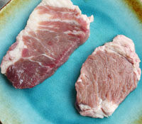 茄汁烤肉眼牛排步骤1