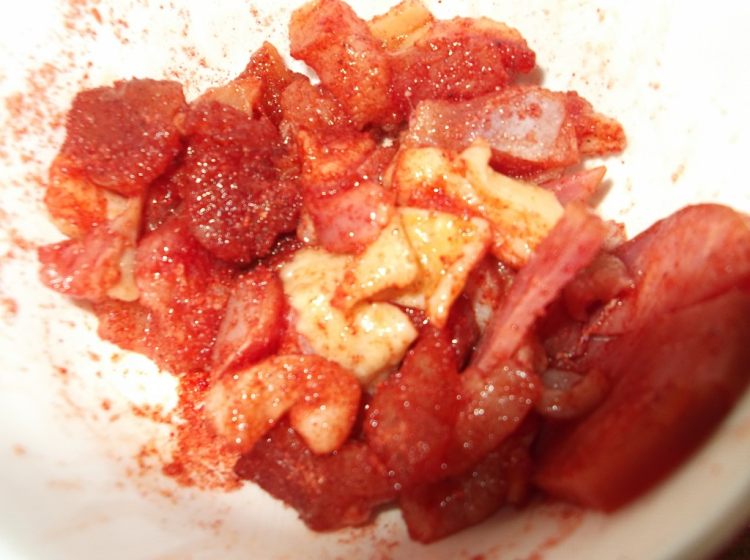 蜜汁烤鸡肉串步骤2