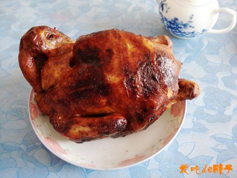 香菇烤鸡步骤16
