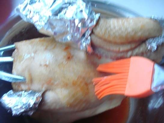 美味烤鸡步骤4