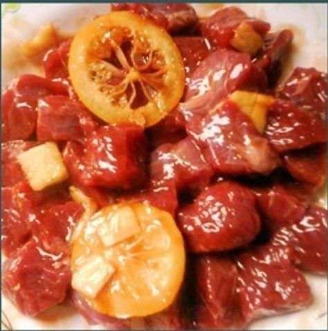 照烧香柠牛肉串步骤5